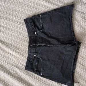 H&M Black Denim Women Shorts